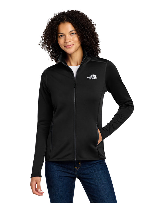 Women's Full-Zip Peached-Face Fleece Jacket - NF0A7V62 - TNF Black