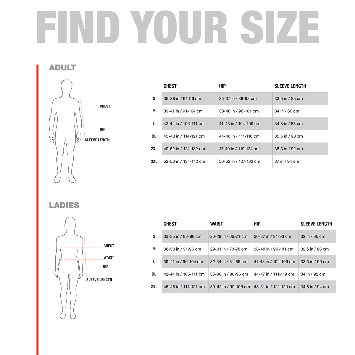 SIZECHART