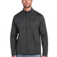 Men's Full-Zip Peached-Face Fleece Jacket - NF0A7V64 - TNF Dark Grey Heather