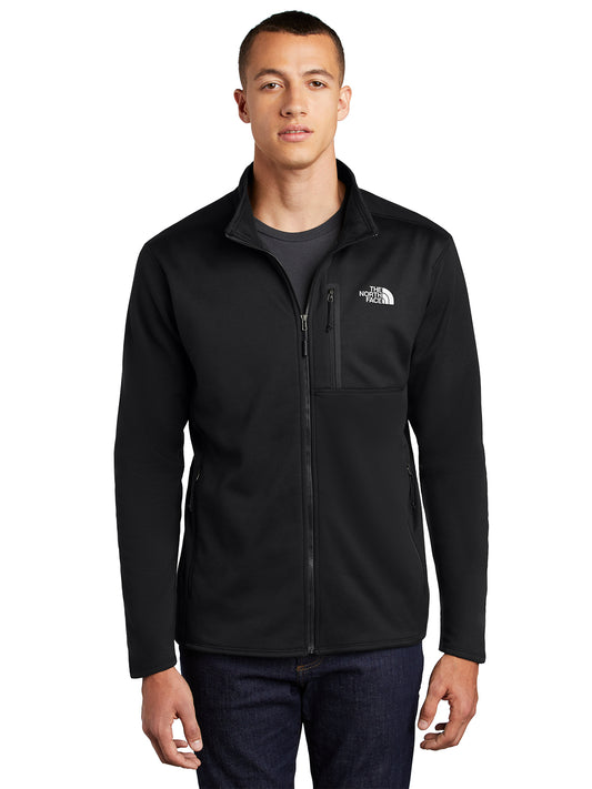 Men's Full-Zip Peached-Face Fleece Jacket - NF0A7V64 - TNF Black