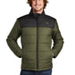 Men's Two-Pocket Chest Logo Everyday Insulated Jacket - NF0A7V6J - Burnt Olive Green