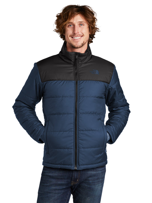 Men's Two-Pocket Chest Logo Everyday Insulated Jacket - NF0A7V6J - Shady Blue