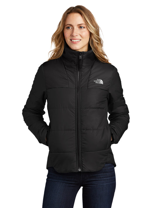 Women's Two-Pocket Chest Logo Everyday Insulated Jacket - NF0A7V6K - TNF Black
