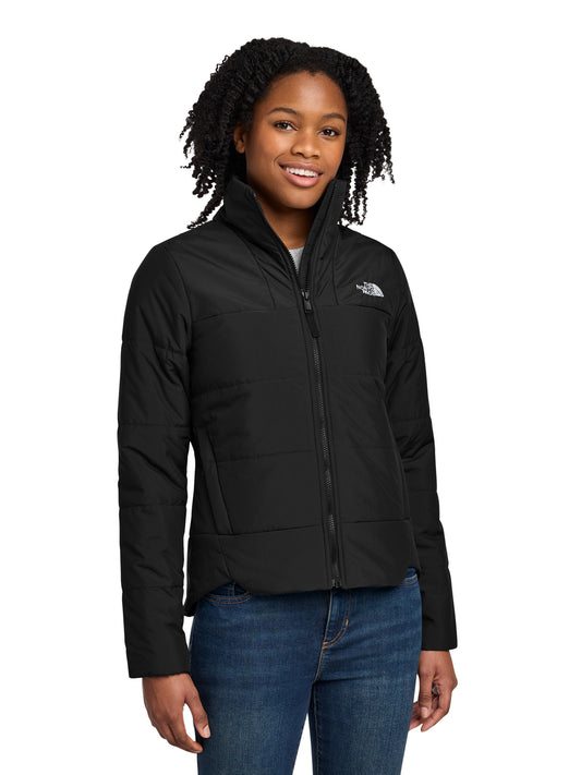 Women's Two-Pocket Chest Logo Everyday Insulated Jacket - NF0A7V6K - TNF Black