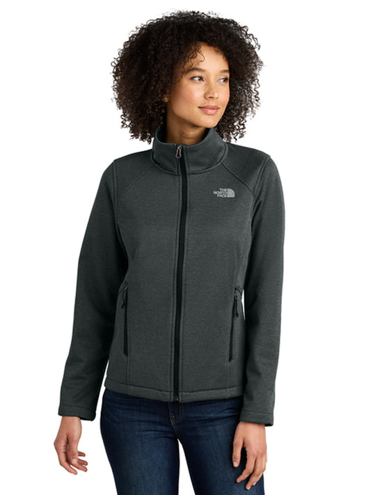 Women's 2-Pocket Soft Shell Jacket - NF0A88D4 - TNF Dark Grey Heather