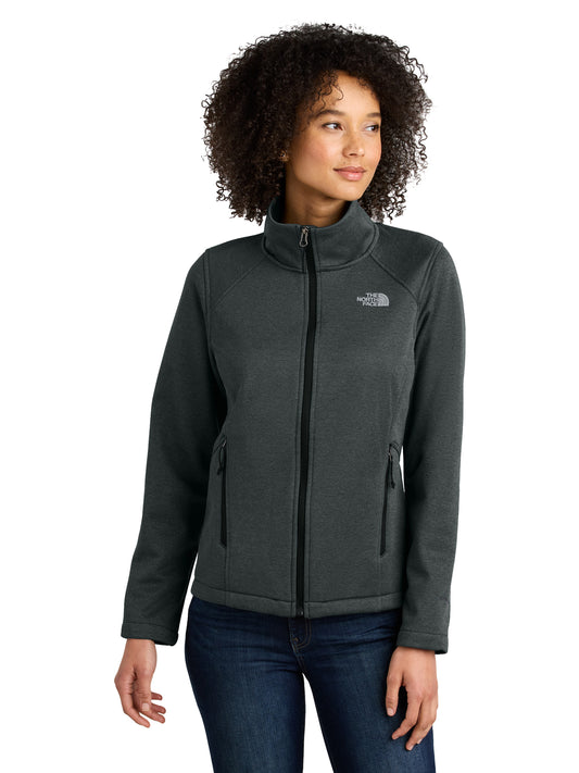 Women's 2-Pocket Soft Shell Jacket - NF0A88D4 - TNF Dark Grey Heather