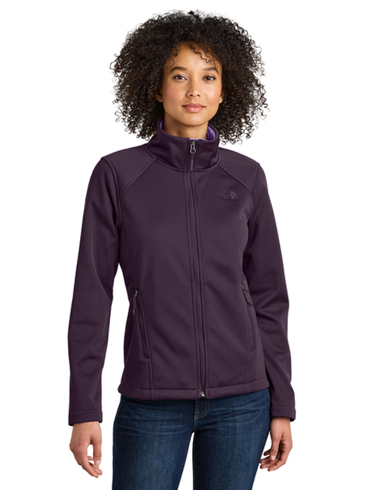 Women's 2-Pocket Soft Shell Jacket - NF0A88D4 - TNF Blackberry Wine