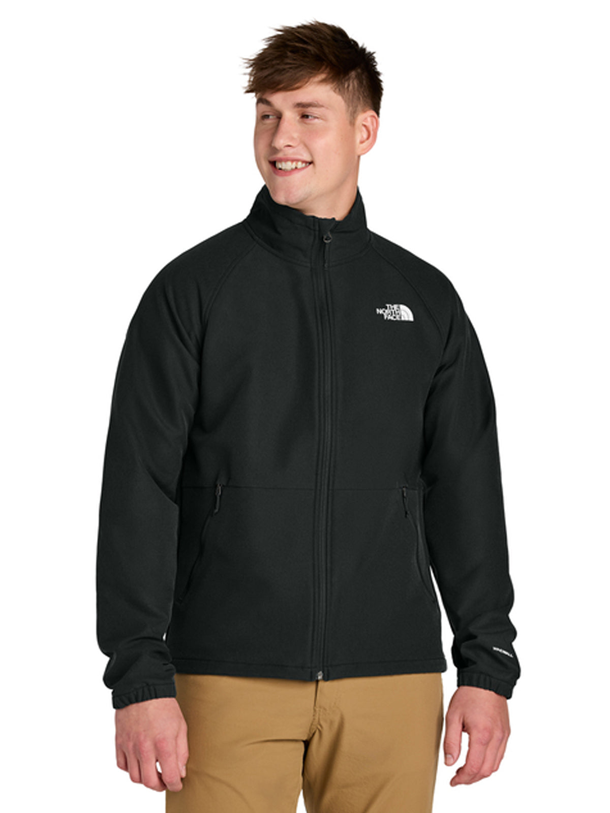 Men's Three-Pocket Barr Lake Soft Shell Jacket - NF0A8BUD - TNF Black Heather