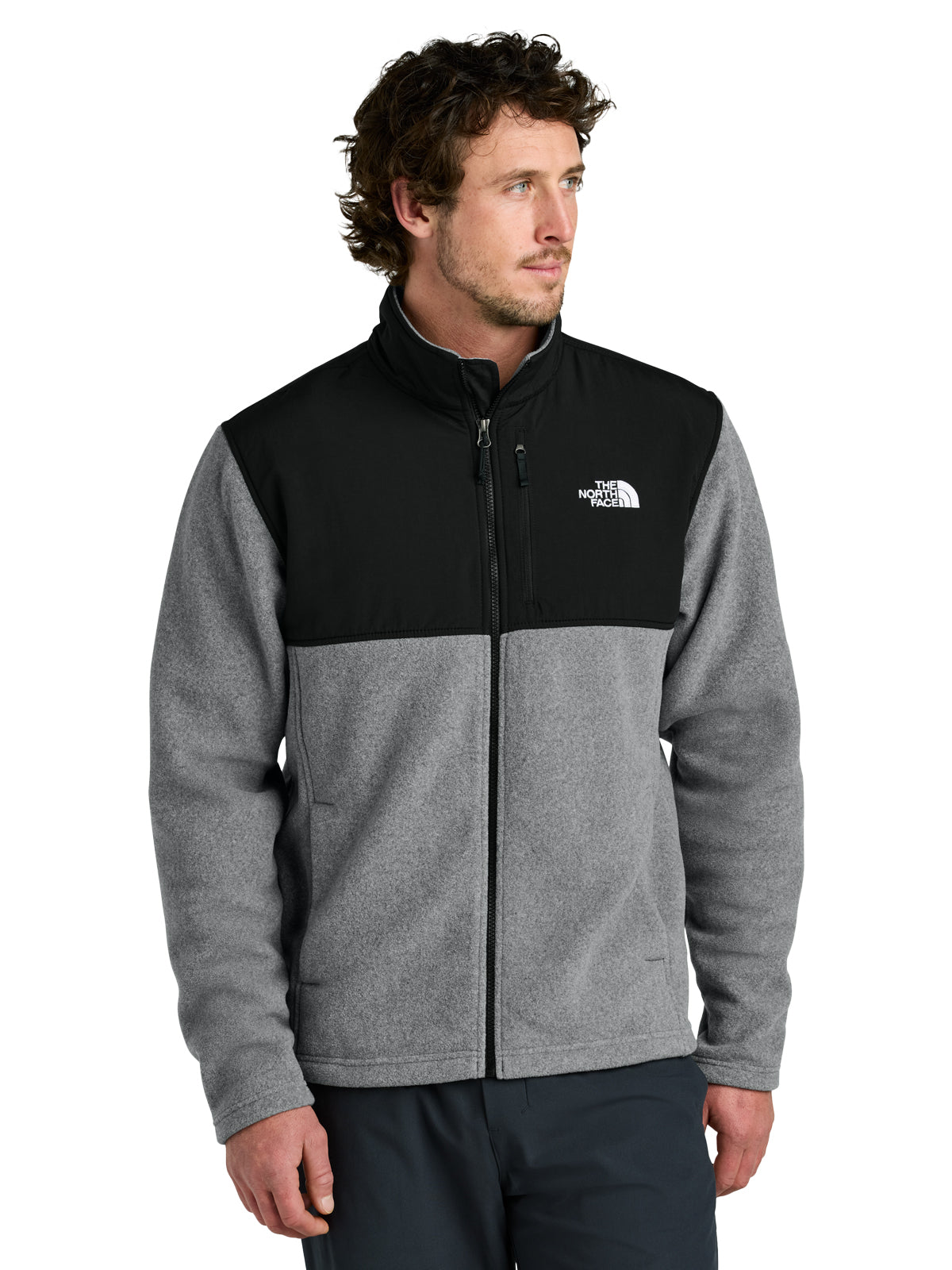 Men's 3-Pocket WeatherEdge Plus 3-in-1 Jacket - NF0A8BUQ - TNF Medium Grey Heather/ TNF Black