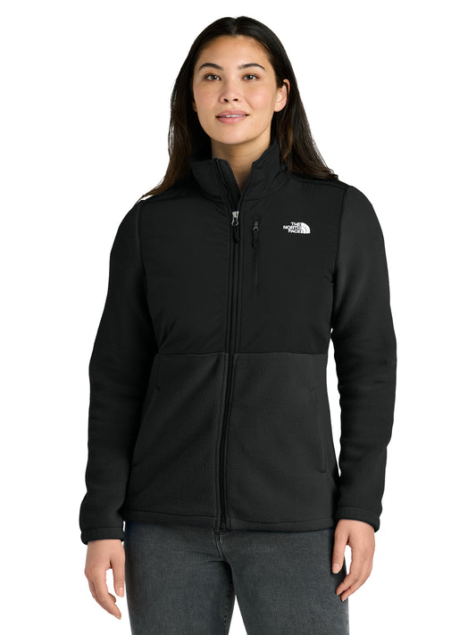 Women's 3-Pocket Full-Zip Fleece Jacket - NF0A8BUR - TNF Black