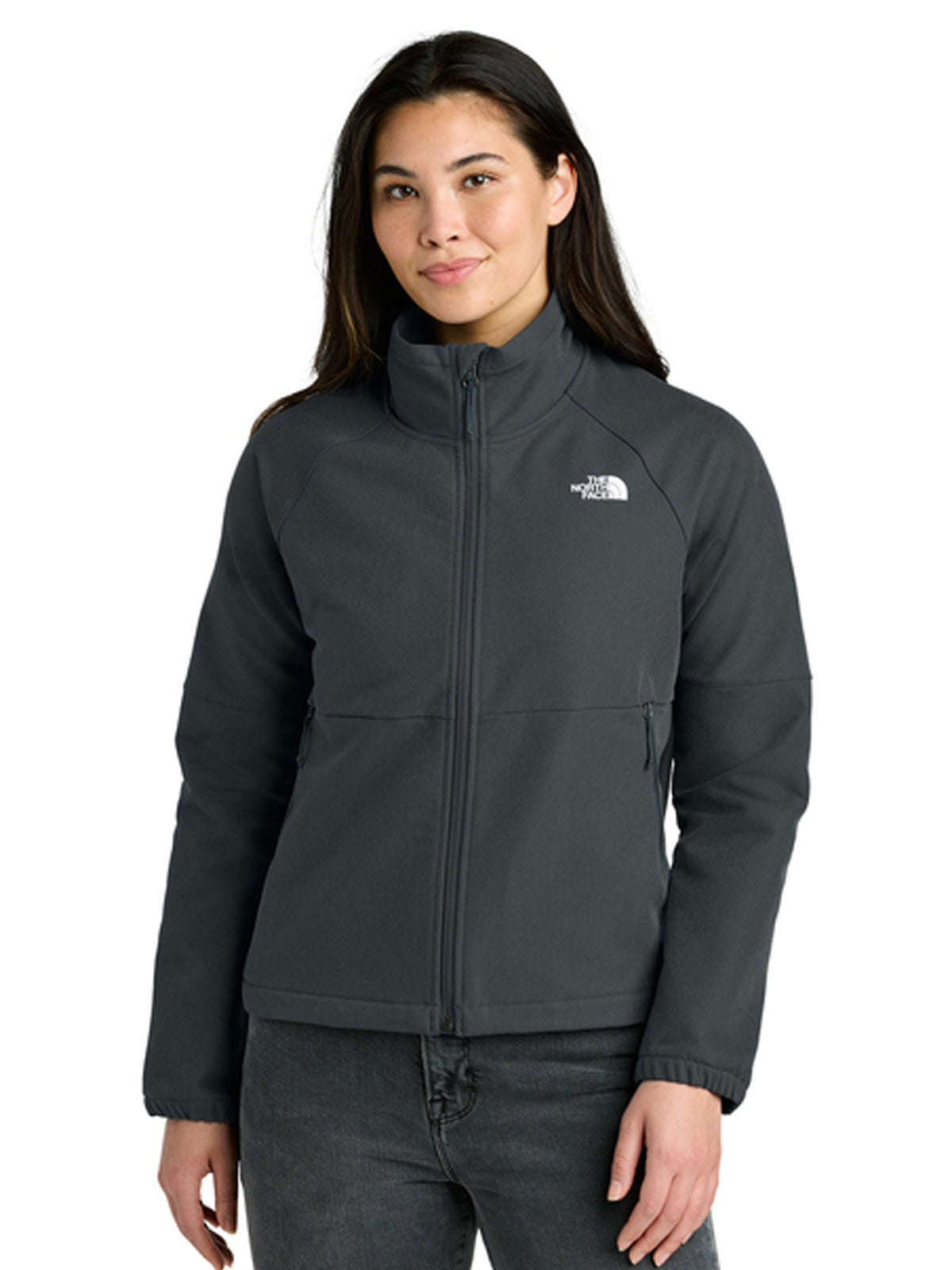 Women’s Two-Pocket Barr Lake Soft Shell Jacket - NF0A8C5C - Asphalt Grey Dark Heather