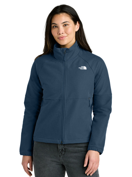 Women’s Two-Pocket Barr Lake Soft Shell Jacket - NF0A8C5C - Shady Blue Dark Heather