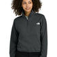 Women’s Double-Knit 1/2-Zip Fleece Sweatshirt - NF0A8C5H - Asphalt Grey
