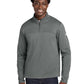 Men's Aim 1/4-Zip Fleece Sweatshirt - NF0A8ENJ - Smoked Pearl Grey