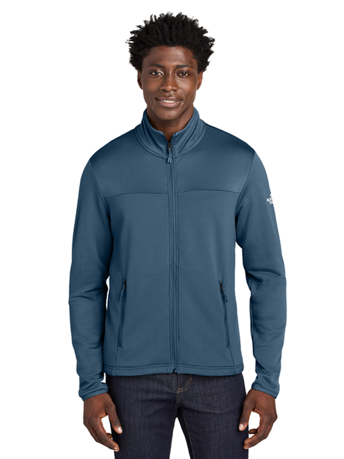 Men's Aim Full-Zip Fleece Jacket - NF0A8ENK - Shady Blue