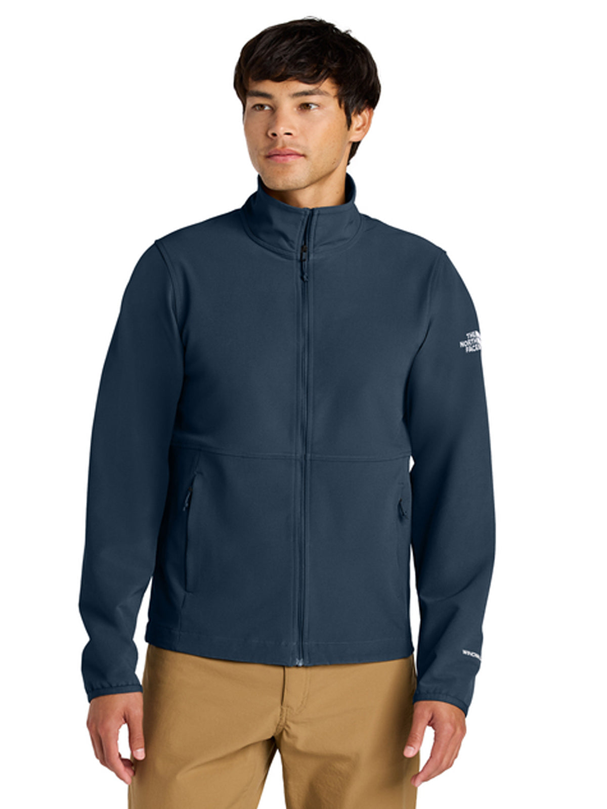 Men's Two-Pocket Edge Stretch Soft Shell Jacket - NF0A8ENN - Summit Navy