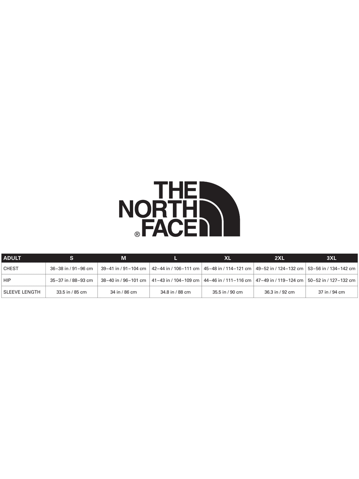 SIZECHART
