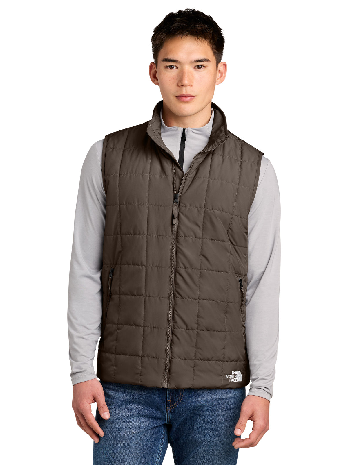 Men’s Iron Drift Quilted Vest - NF0A8JEW - Smokey Brown