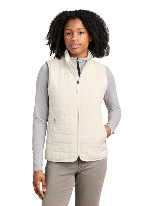 Women’s Iron Drift Quilted Vest - NF0A8JF0 - White Dune