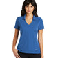 Women's Dri-FIT Vertical Mesh Polo - NK637165 - Gym Blue