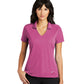 Women's Dri-FIT Vertical Mesh Polo - NK637165 - Pink Fire