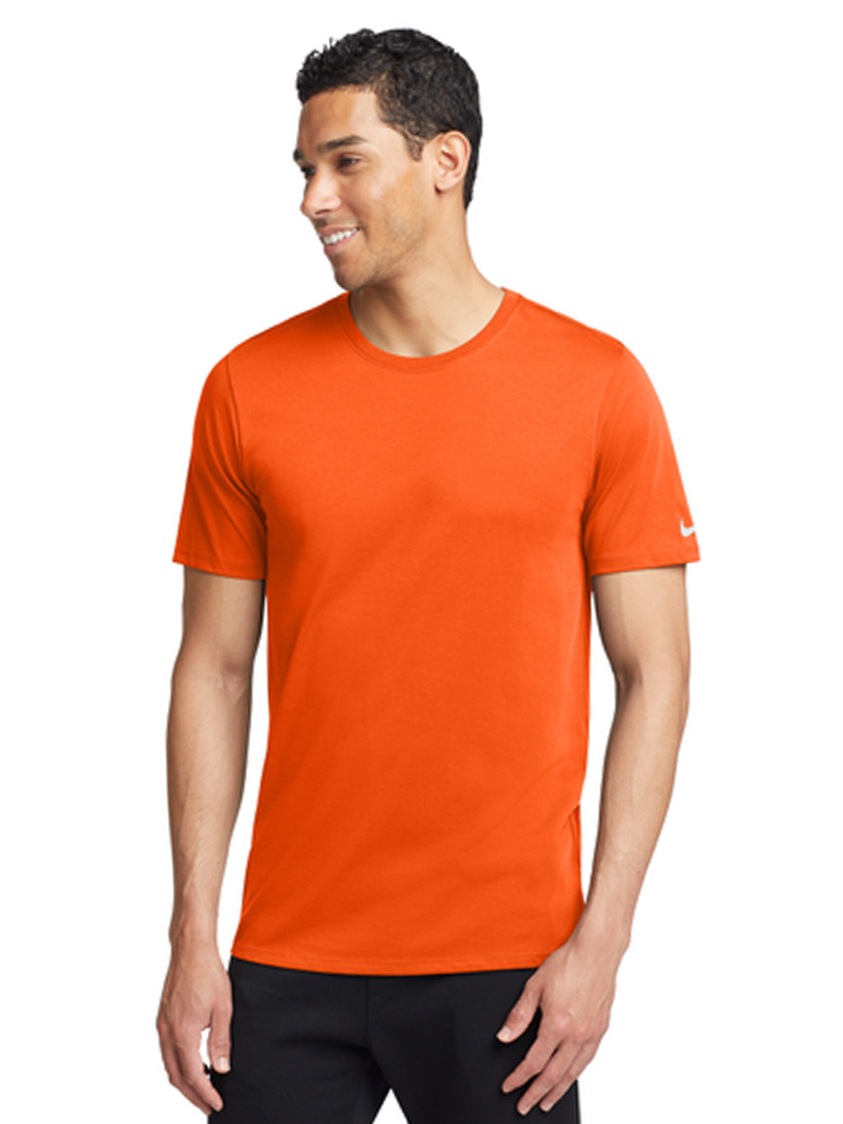 Men's Pocketless Dri-FIT Tee - NKBQ5231 - Brilliant Orange
