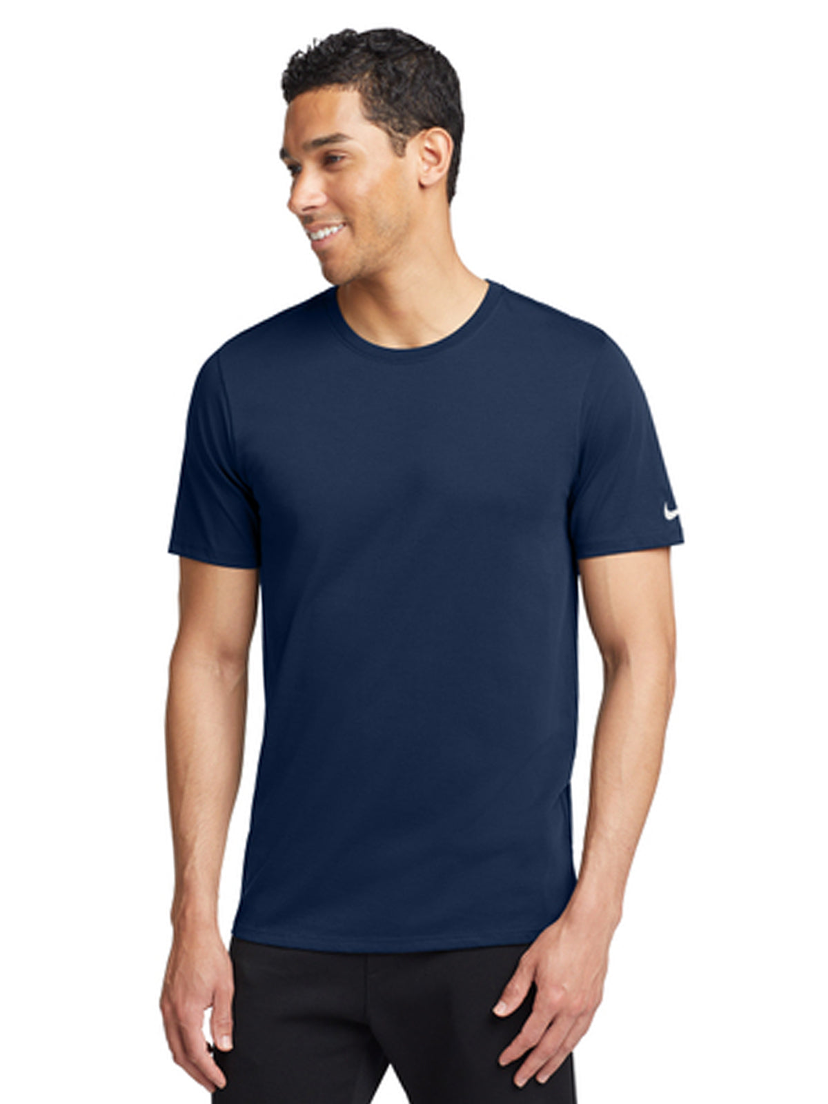 Men's Pocketless Dri-FIT Tee - NKBQ5231 - College Navy