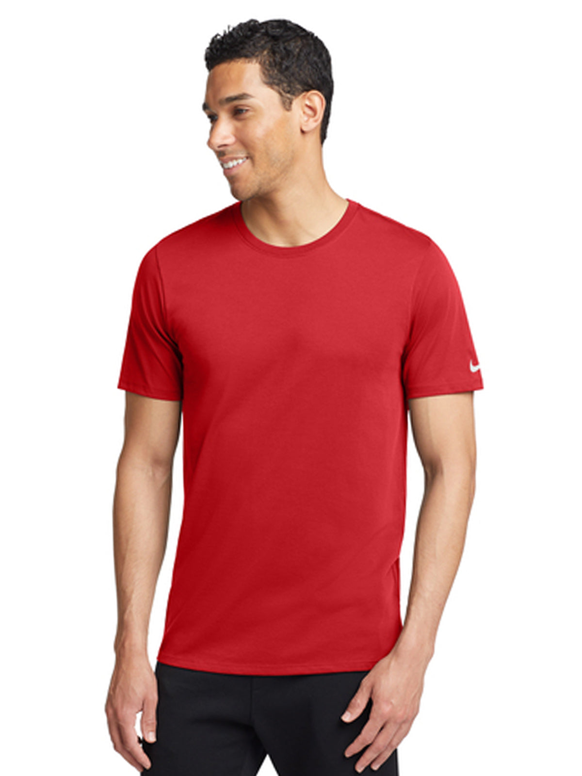 Men's Pocketless Dri-FIT Tee - NKBQ5231 - Gym Red
