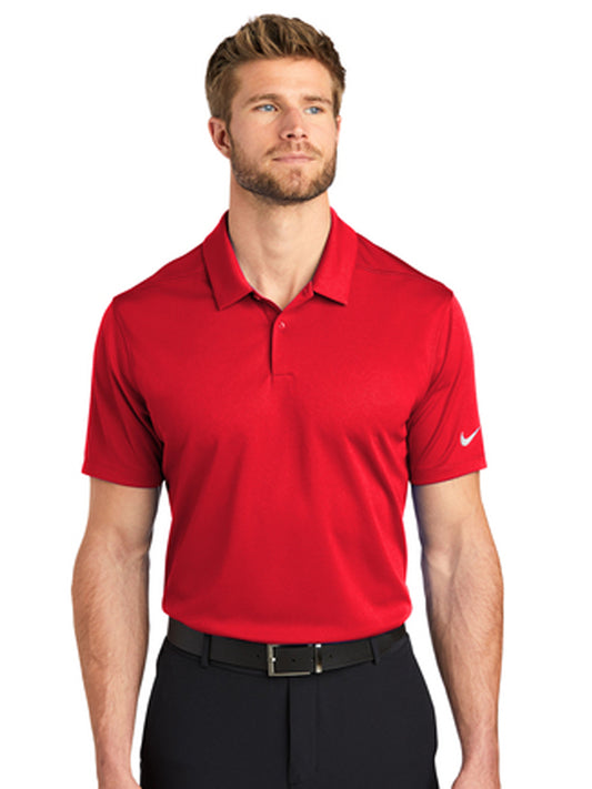 Men's Dry Essential Solid Polo - NKBV6042 - University Red