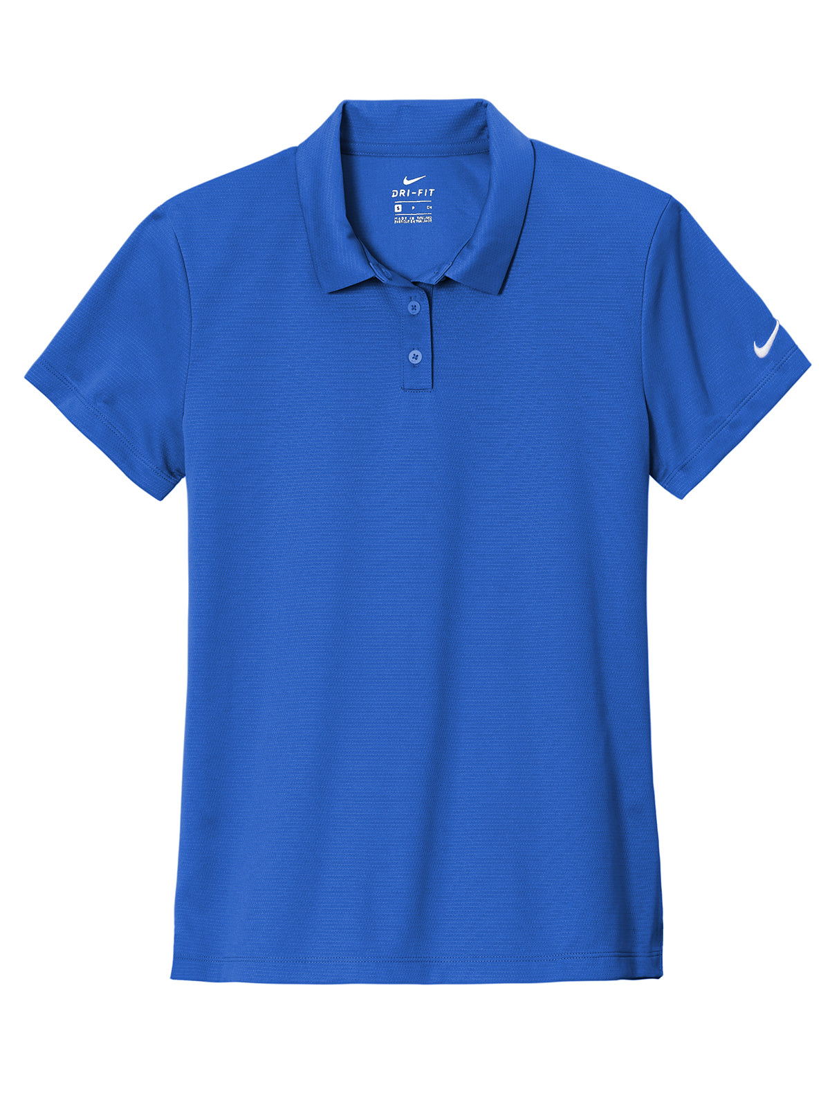 Women's Dry Essential Solid Polo - NKBV6043 - Game Royal