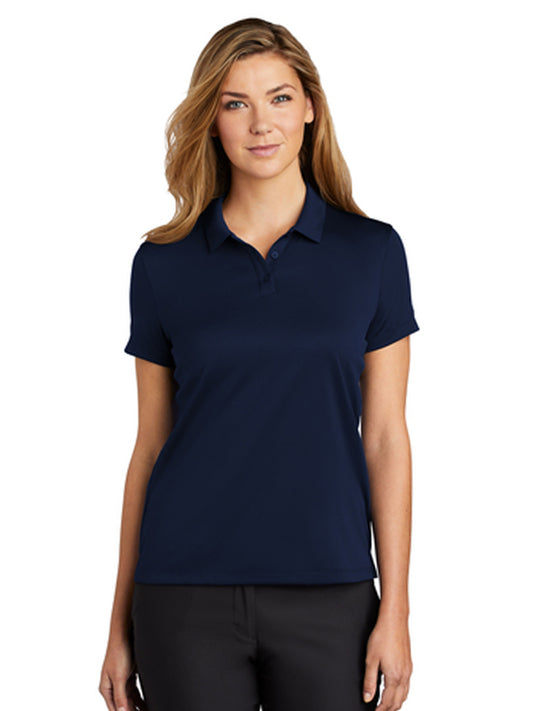 Women's Dry Essential Solid Polo - NKBV6043 - Midnight Navy