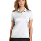 Women's Dry Essential Solid Polo - NKBV6043 - White