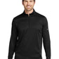 Men's Pocketless 1/2-Zip Cover-Up Sweatshirt - NKBV6044 - Black