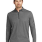 Men's Pocketless 1/2-Zip Cover-Up Sweatshirt - NKBV6044 - Black Heather