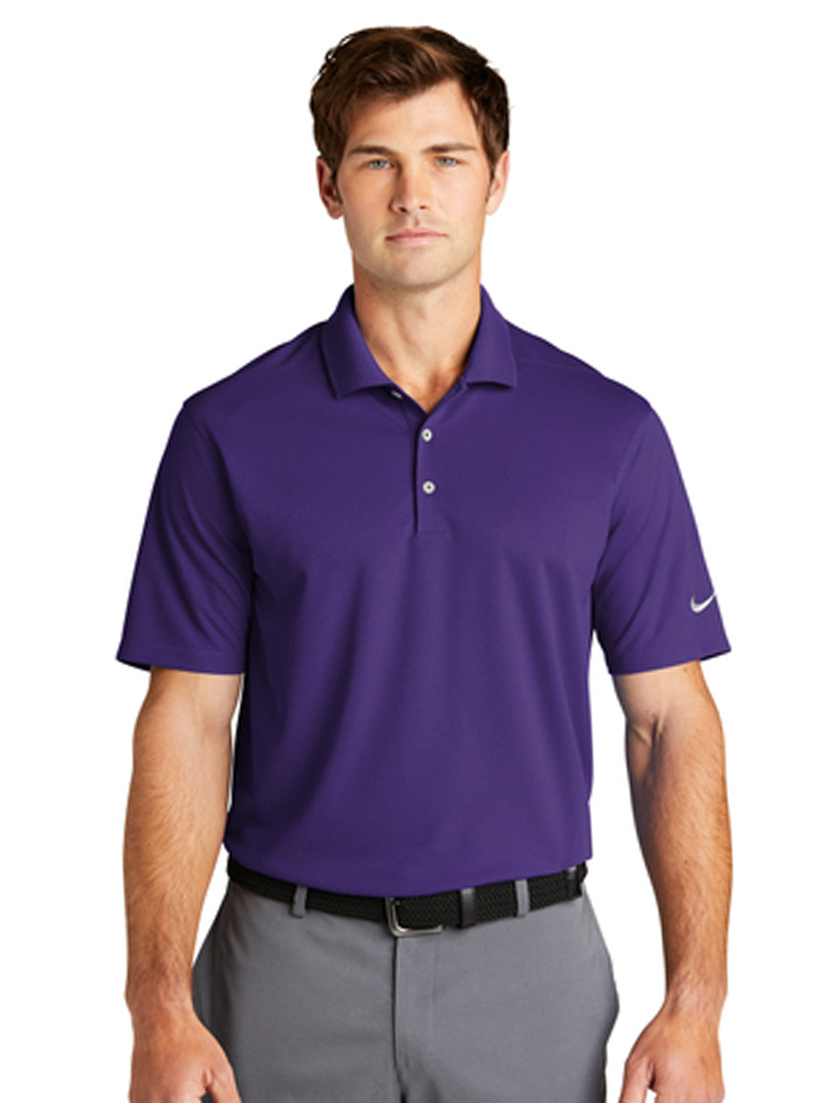 Men's Micro Pique Polo - NKDC1963 - Court Purple