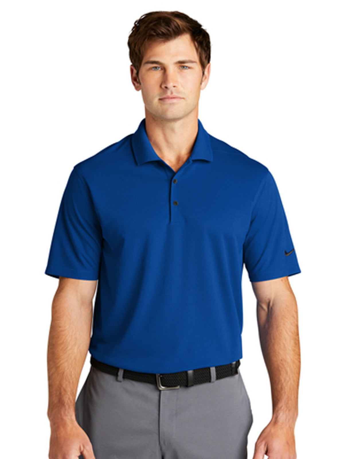 Men's Micro Pique Polo - NKDC1963 - Gym Blue
