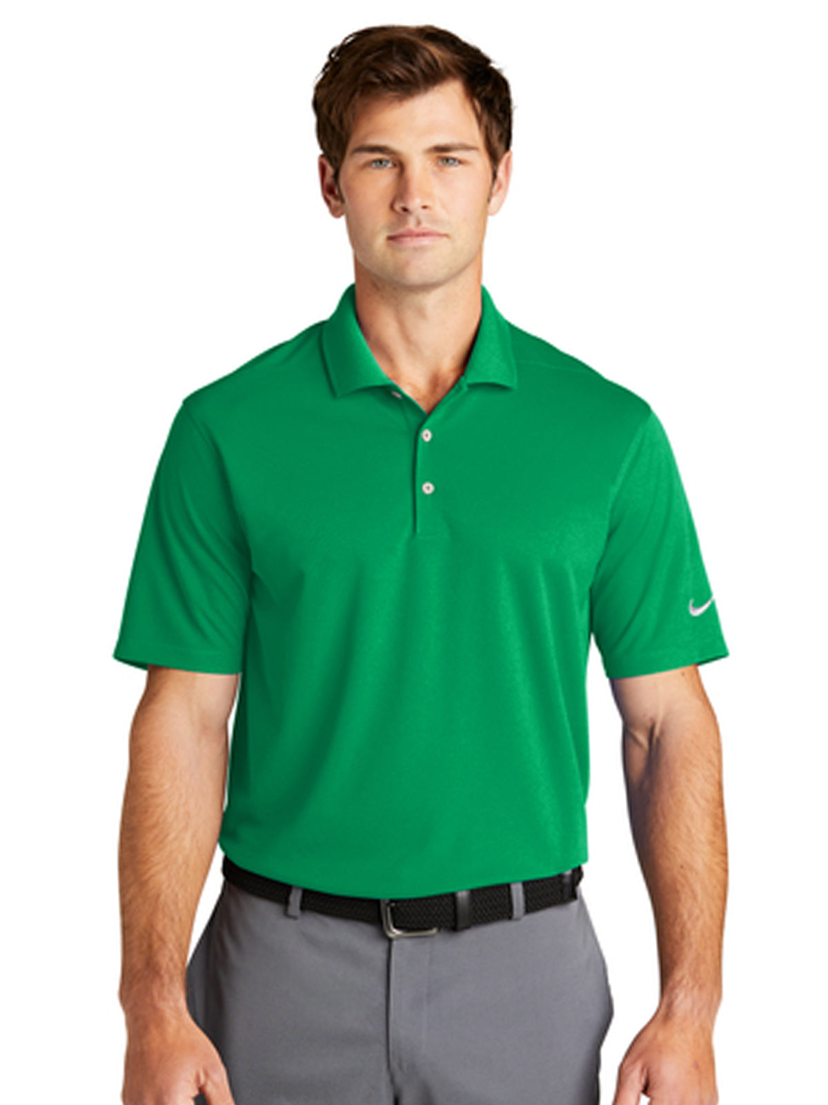 Men's Micro Pique Polo - NKDC1963 - Lucid Green