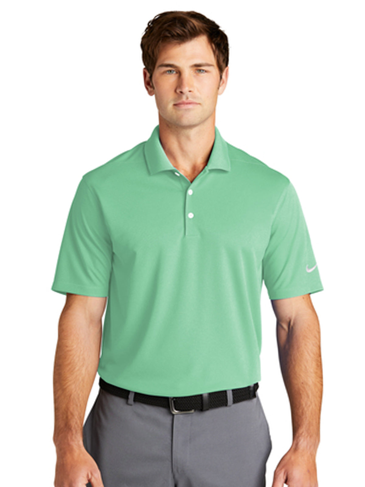 Men's Micro Pique Polo - NKDC1963 - Mint