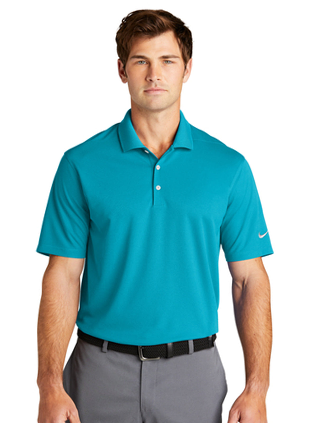 Men's Micro Pique Polo - NKDC1963 - Tidal Blue