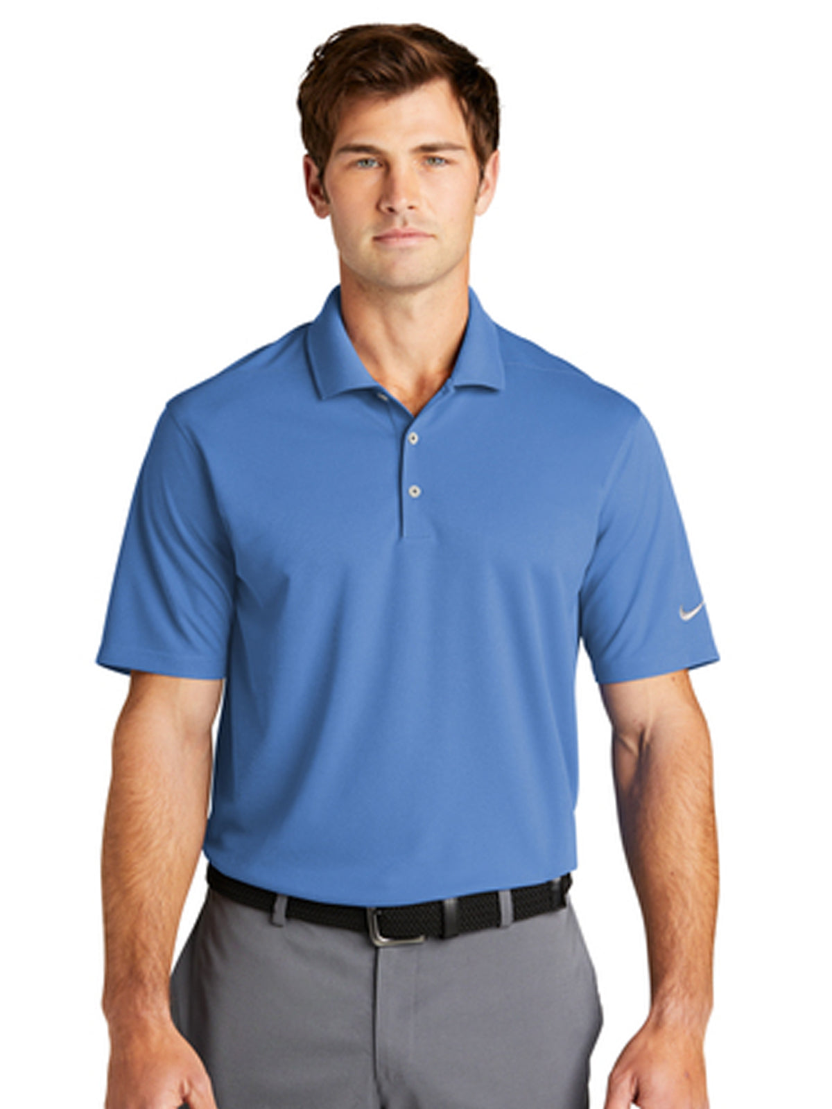 Men's Micro Pique Polo - NKDC1963 - Valor Blue