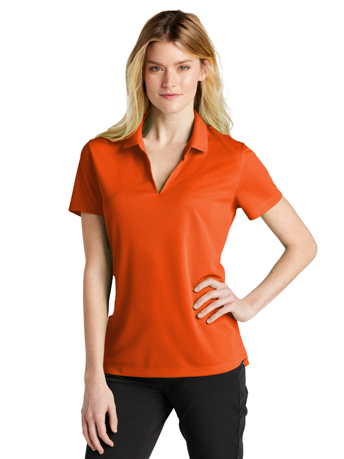 Women's Dri-FIT Micro Pique 2.0 Polo  - NKDC1991 - Brilliant Orange