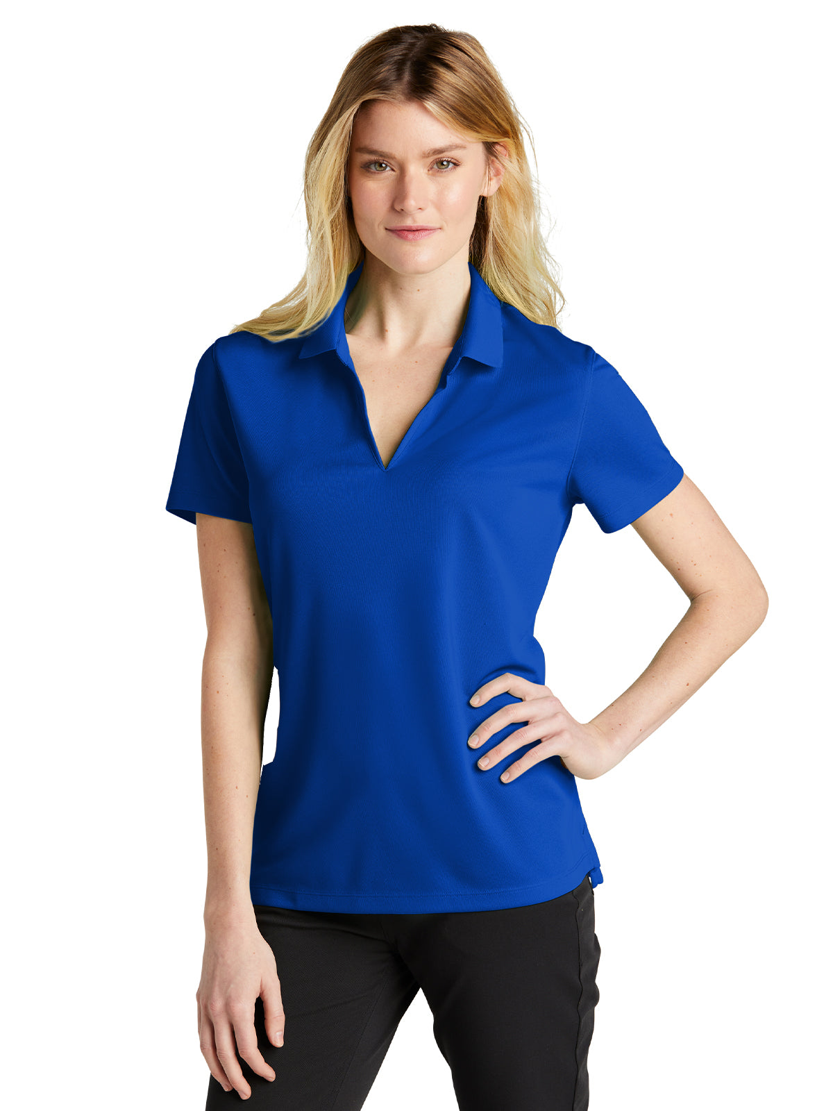 Women's Dri-FIT Micro Pique 2.0 Polo  - NKDC1991 - Game Royal