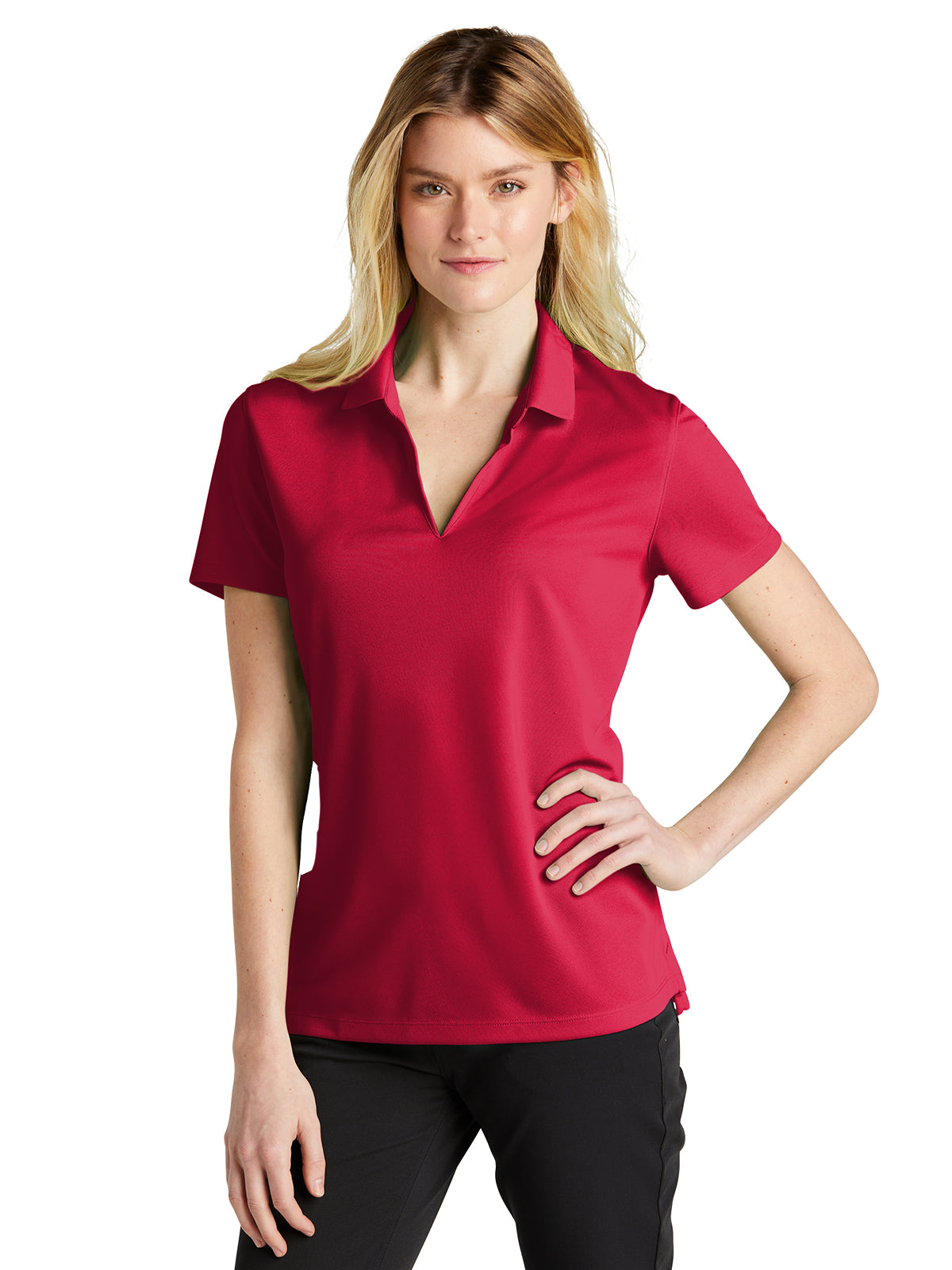 Women's Dri-FIT Micro Pique 2.0 Polo  - NKDC1991 - University Red