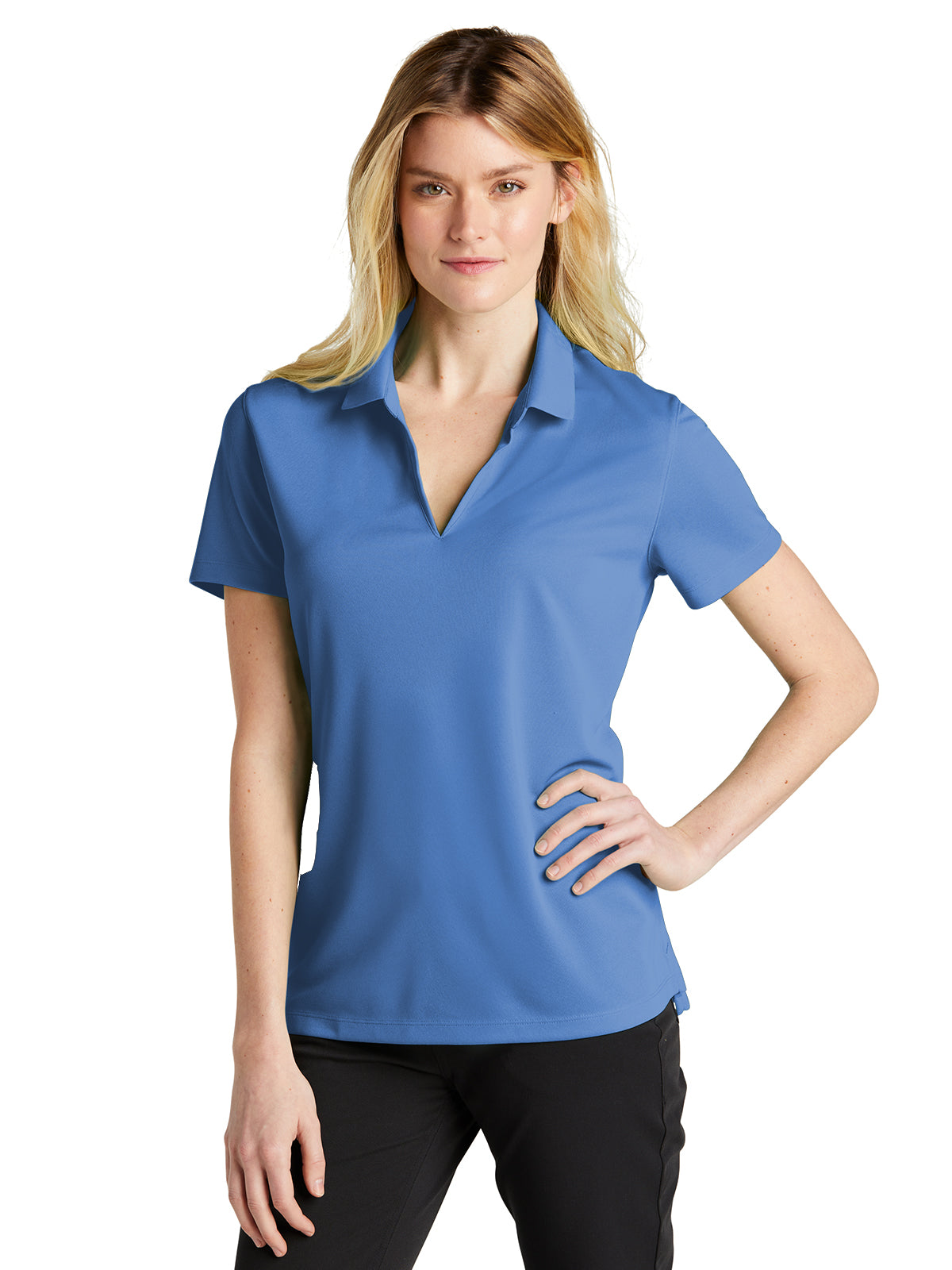 Women's Dri-FIT Micro Pique 2.0 Polo  - NKDC1991 - Valor Blue