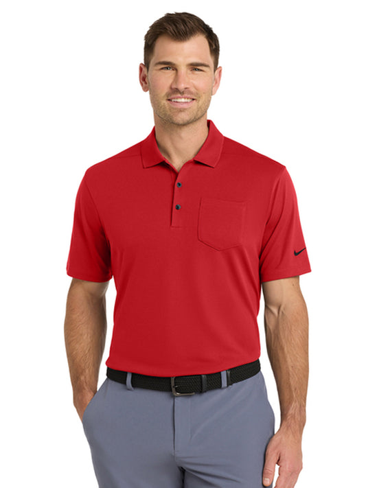 Men's 1-Pocket Micro Pique Polo - NKDC2103 - University Red
