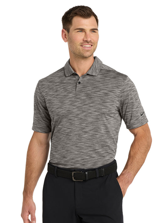 Men's Pocketless Vapor Space Dyed Polo - NKDC2109 - Anthracite