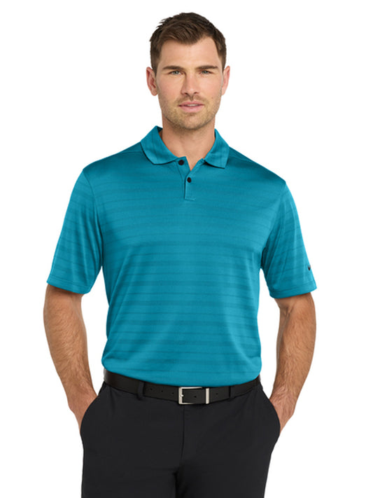 Men's Pocketless Vapor Jacquard Polo - NKDC2115 - Marina