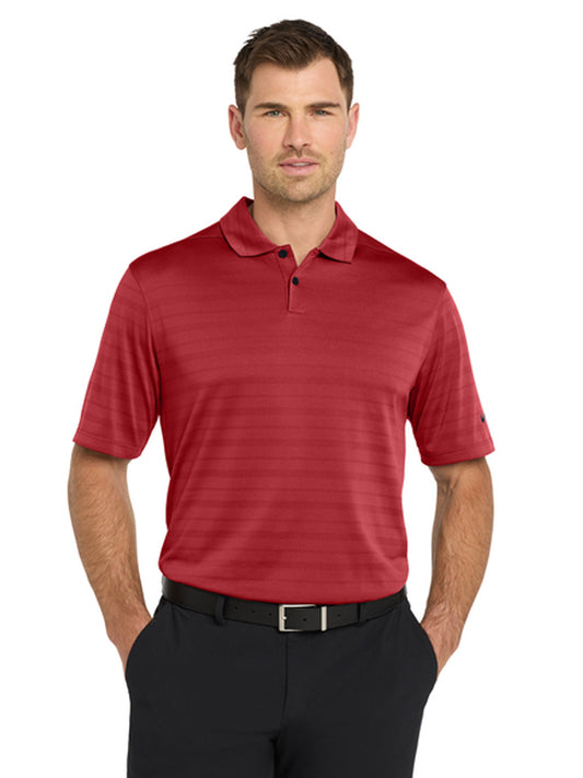 Men's Pocketless Vapor Jacquard Polo - NKDC2115 - Team Red
