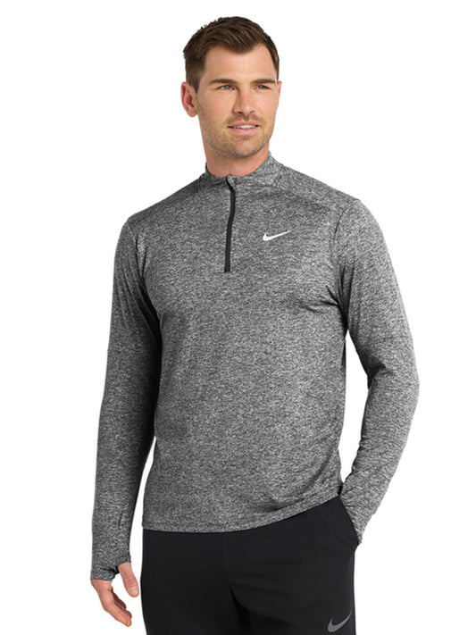 Men's Dri-FIT Element 1/2-Zip Sweatshirt - NKDH4949 - Black Heather