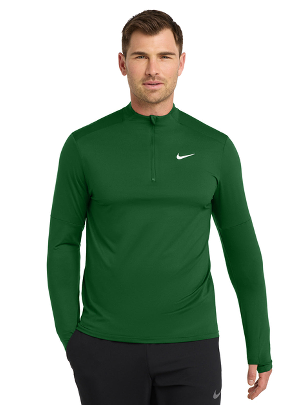 Men's Dri-FIT Element 1/2-Zip Sweatshirt - NKDH4949 - Dark Green